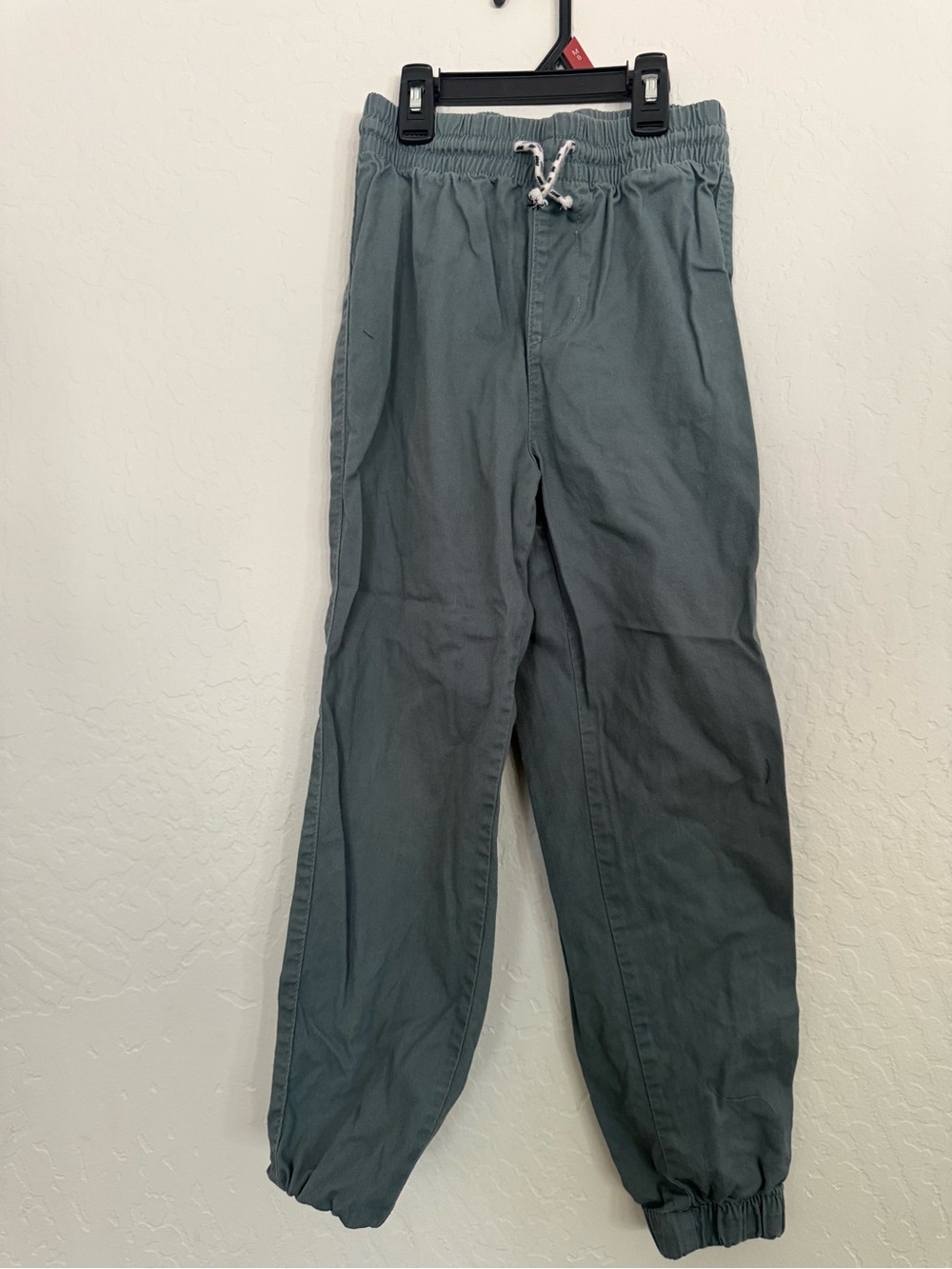 H&M Boy’s Slate Green Drawstring Jogger Pants